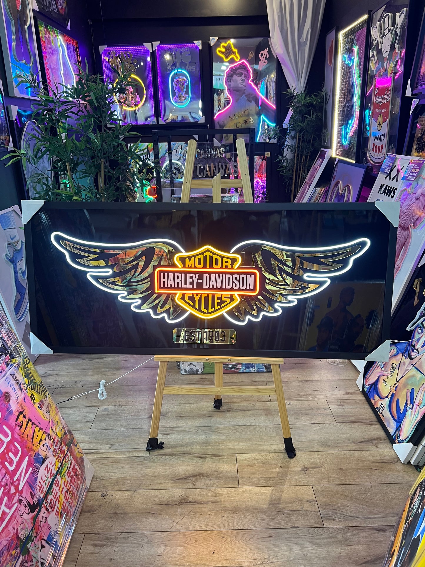 Harley Davidson "EST 1903" | 1500x600mm