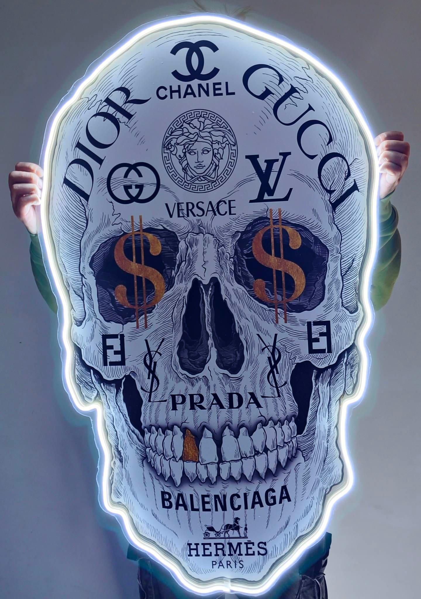 Fashion Skull Neon