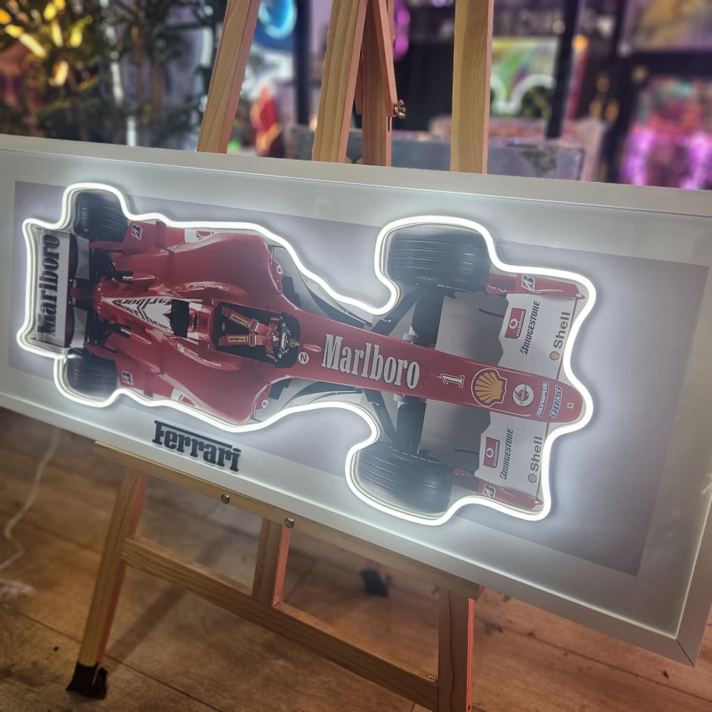 Ferrari White LED | 490x1250mm