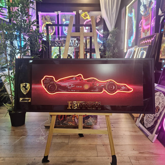 Ferrari Red LED | 490x1250mm