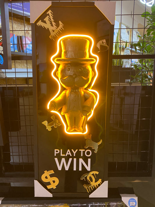 Monopoly 3D Printed with LED | 390x990mm