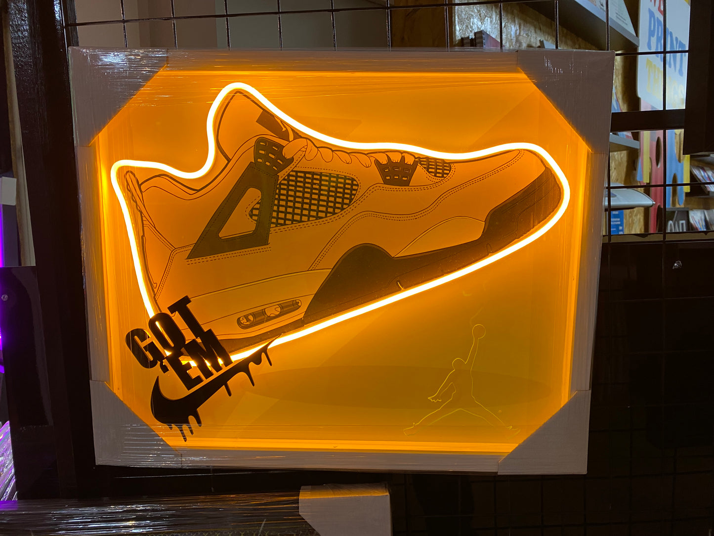 Nike Shoe LED | 440x540mm