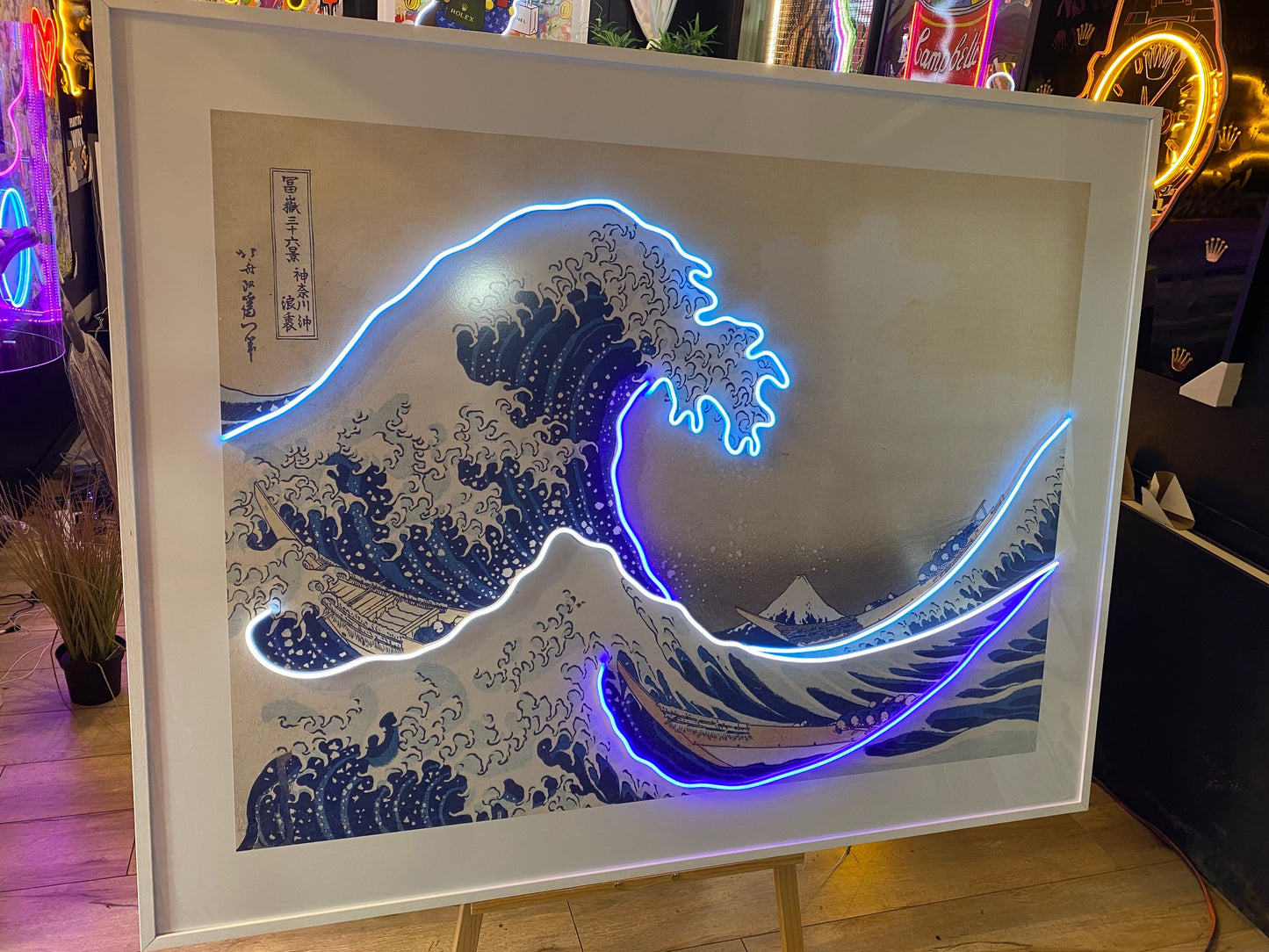 The Great Wave off Kanagawa LED | 1600x1250mm