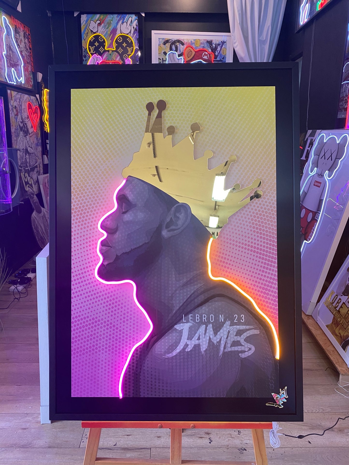 LeBron James LED | 750x1060mm