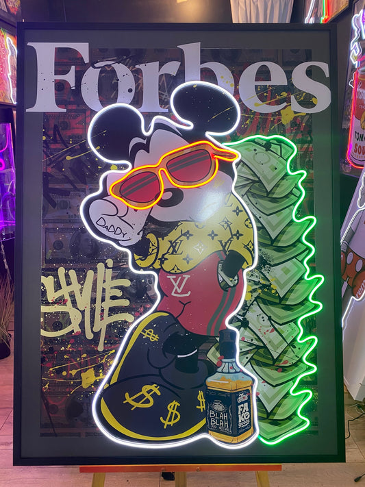 Mouse "Forbes" LED | 930x1250mm