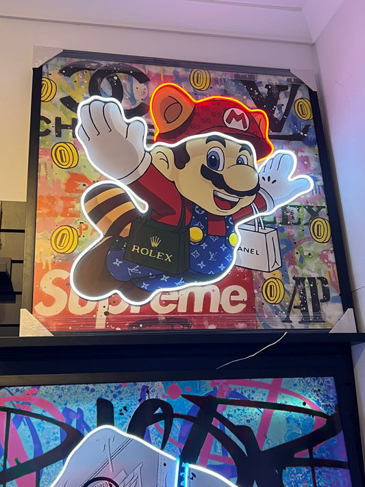 Super Mario LED | 1040x1040mm