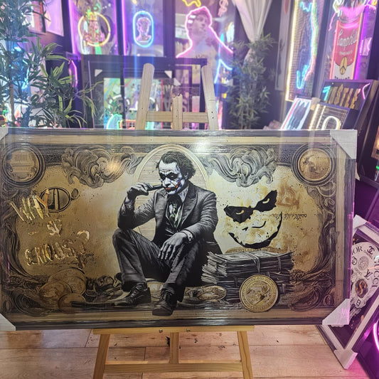 Joker Bill "Why So Serious" | 540x1040mm