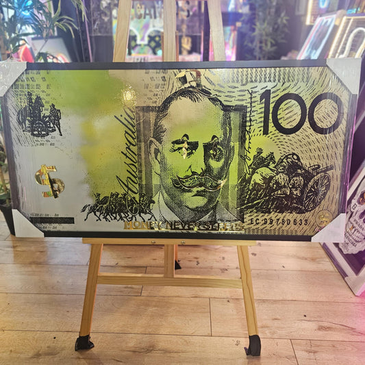 100 Bill "Money Never Sleep" | 540x1040mm