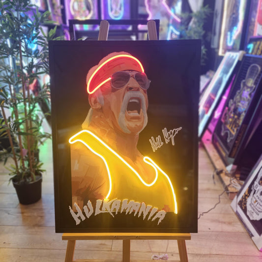 Hulk Hogan "Hulkamania" LED | 630x830mm